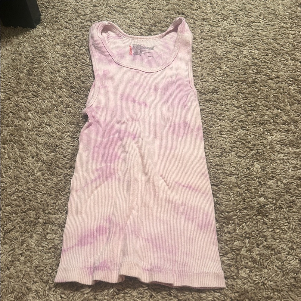 Old Navy Orange and Purple Crop Top - Picture 7 of 10
